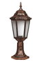 Opviq Lámpara de Pared Exterior Marrón BSU-68188-BKR-K